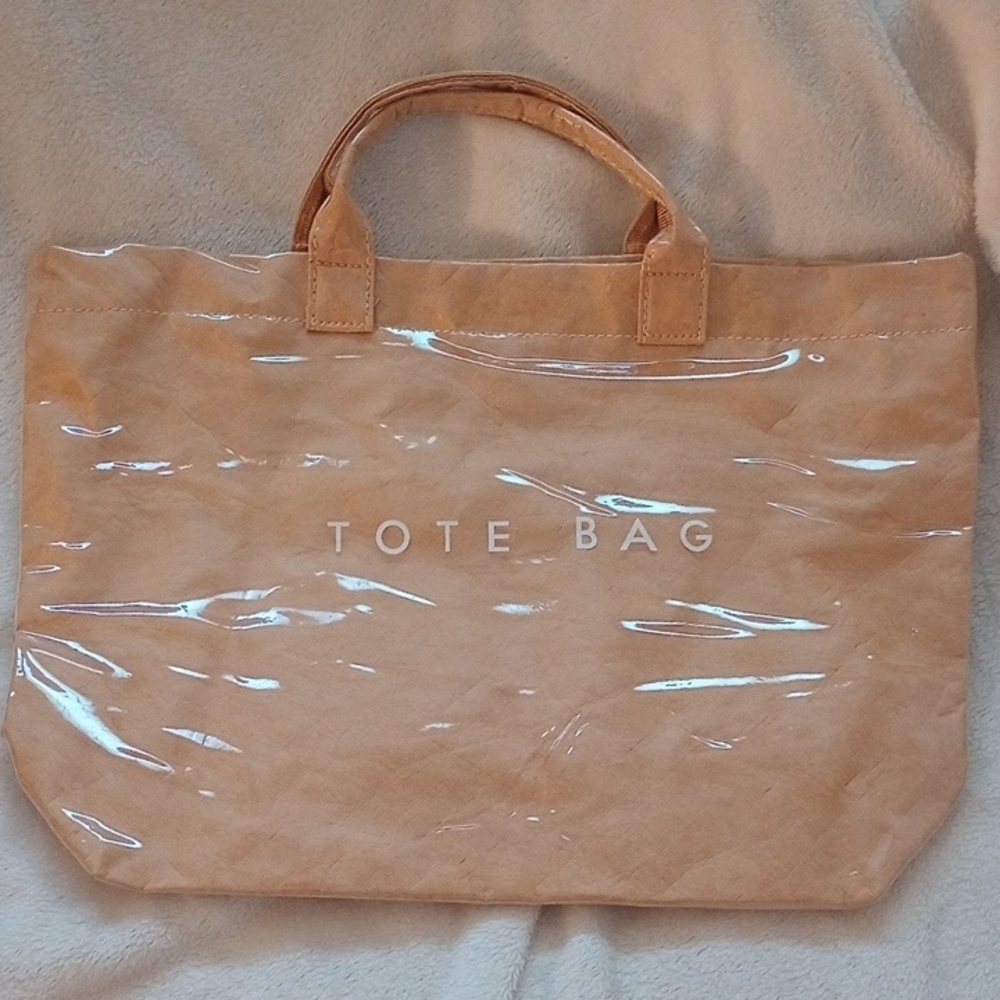 Tan Tote Bag